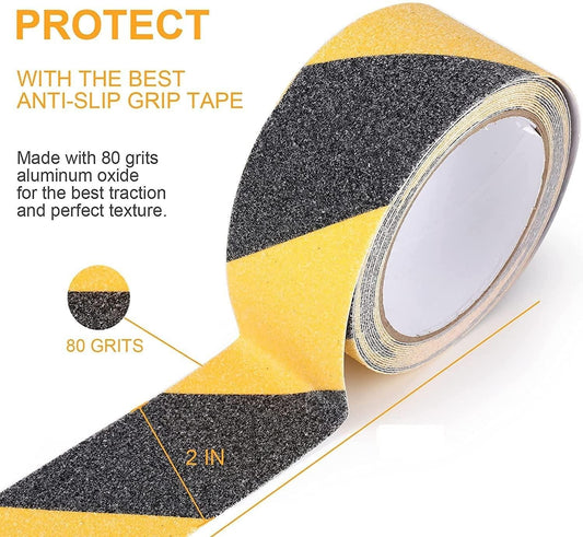 Anti-Skid Tape For Stairs - Grip Tape for Outdoor/Indoor