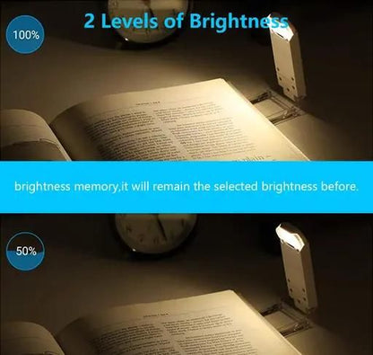 Book Reading Light USB Rechargeable