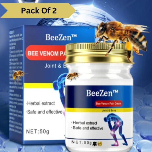 BeeZen Bee Venom Joint and Bone Therapy Advanced Cream 50gm (Pack Of 2)