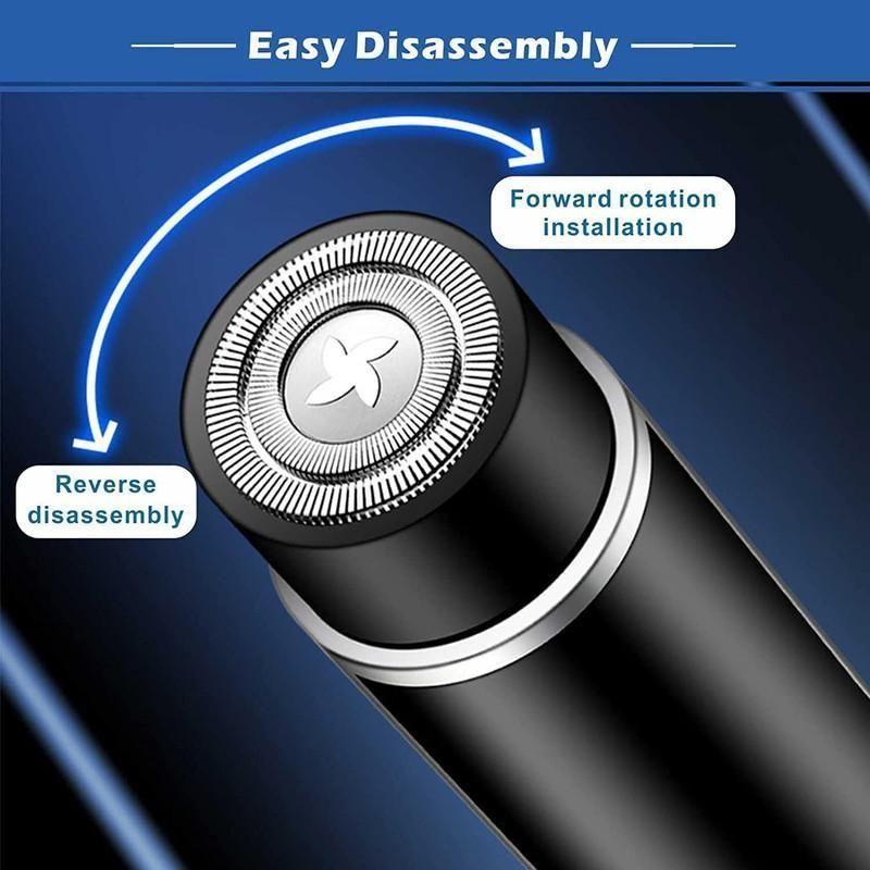 Portable Travel Household Mini Electric Shaver USB Rechargeable Razor