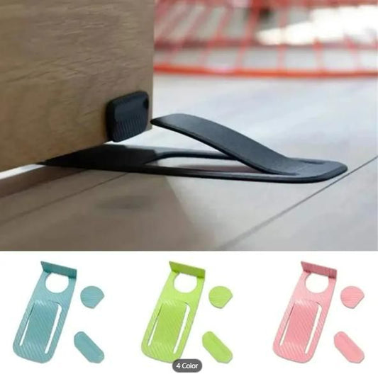 Door Stopper for Home - Plastic Spring Door Gate Stopper