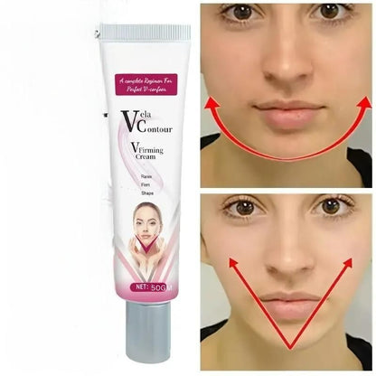 V-Shaped Face Cream: Tightens, Reduces Wrinkles, Fades Fine Lines, Lifts, Firms, and Moisturizes Sagging Skin - 20gm