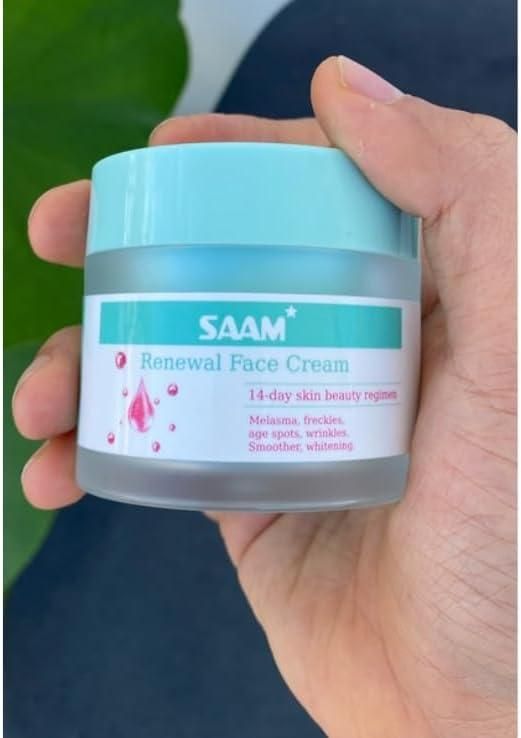 Saam Renewal Face Cream (Pack of 2) | Removes Wrinkles, Melasma, Freckles, Skin Aging, and Dark Spots