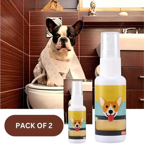 Natural Potty Training Spary for Dog & Cat (Pack of 2) 30ml Each