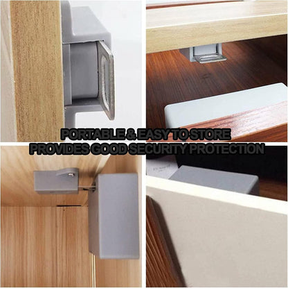 Electronic Cabinet Lock, DIY Invisible RFID Hidden Cabinet Door Lock