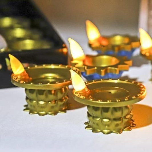 Water Pouring Diya Led Lights