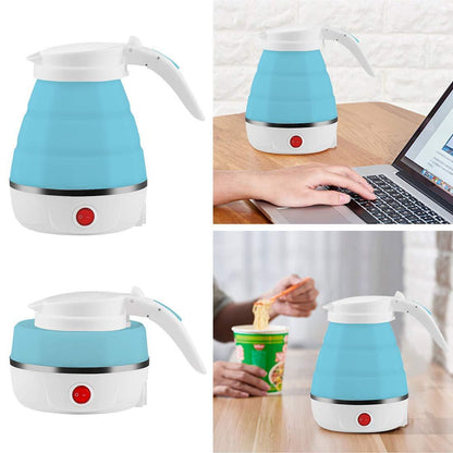 Electric Kettle - Silicone Foldable Electric Water Kettle (600 ml)