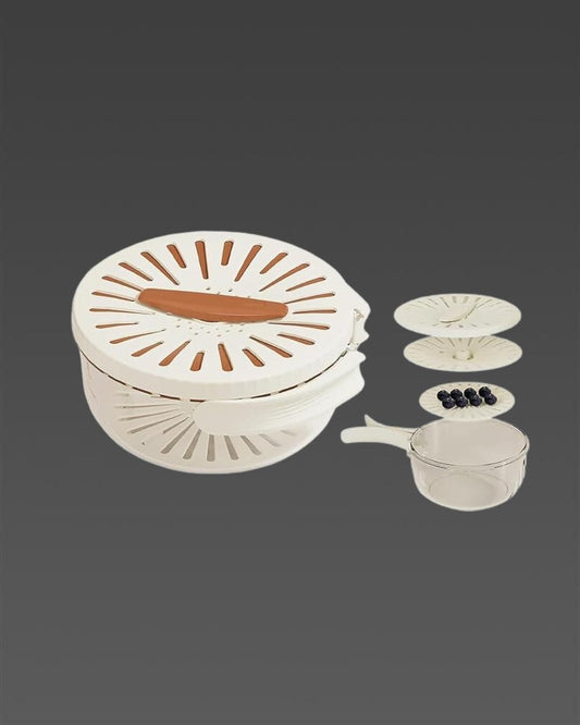 3-in-1 Kitchen Colander Bowl Set