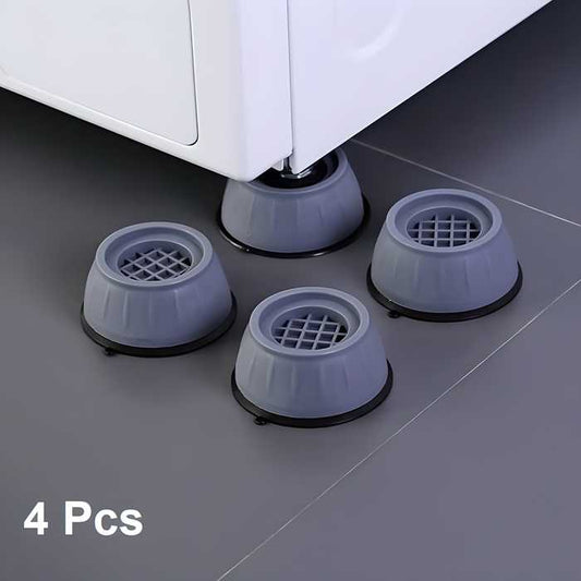 Anti-Vibration Pads for Washing Machines – 4 Shock-Proof Feet for Washers, Dryers, and Furniture (4 Units)