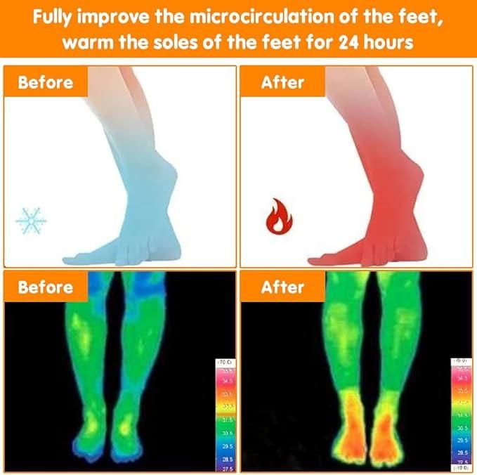 Self-Heating Socks for Winter - Warm Massage Socks