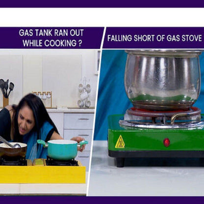 Flameless Electric Cooking Stove (Muticolor)