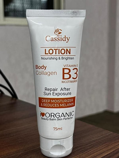 CASSIDY Body Lotion, Deep Moisturizer and Reduces Melani (75ml)