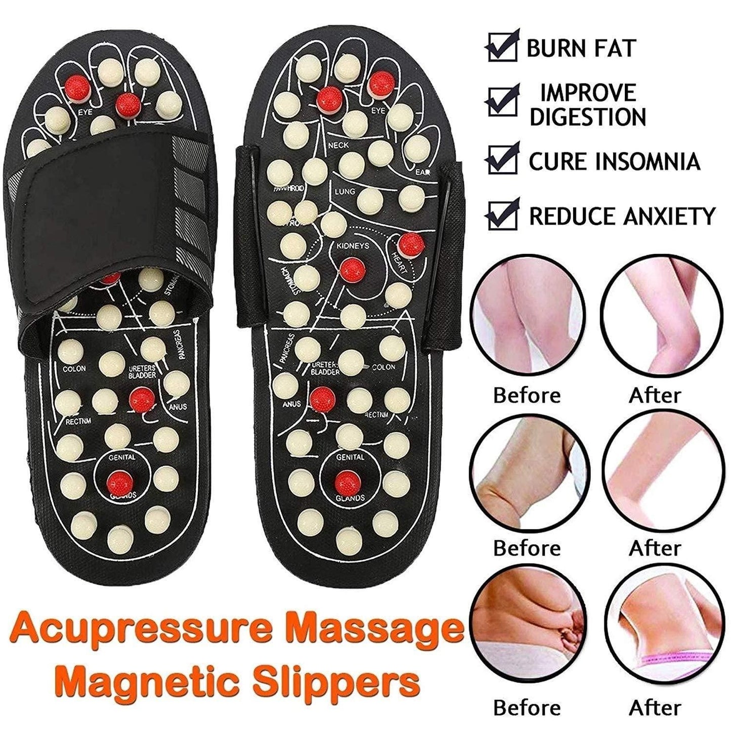 Acupressure Foot Relaxer Massager Slipper