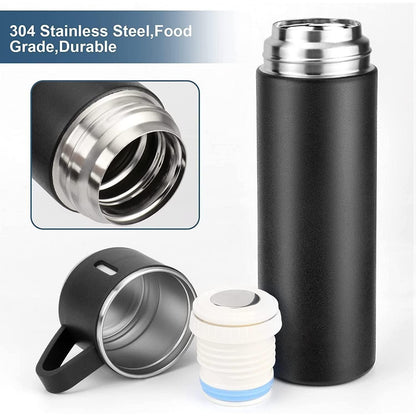 500ML Stainless Steel Vacuum Insulated Bottle Gift Set