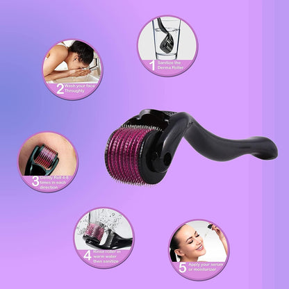 Derma Roller 0.5mm for Hair Regrowth