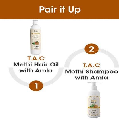 Natural Methi Seed Anti-Hairfall Shampoo and Oil for (Combo)