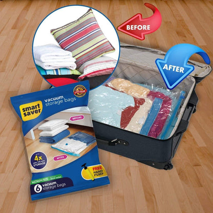 Reusable Vacuum Storage Bags for Travel