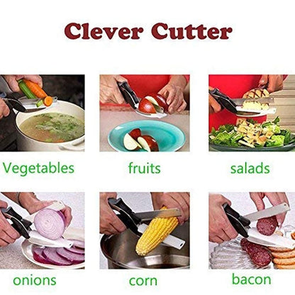 Cleaver Cutter - 2 in 1 Kitchen Knife