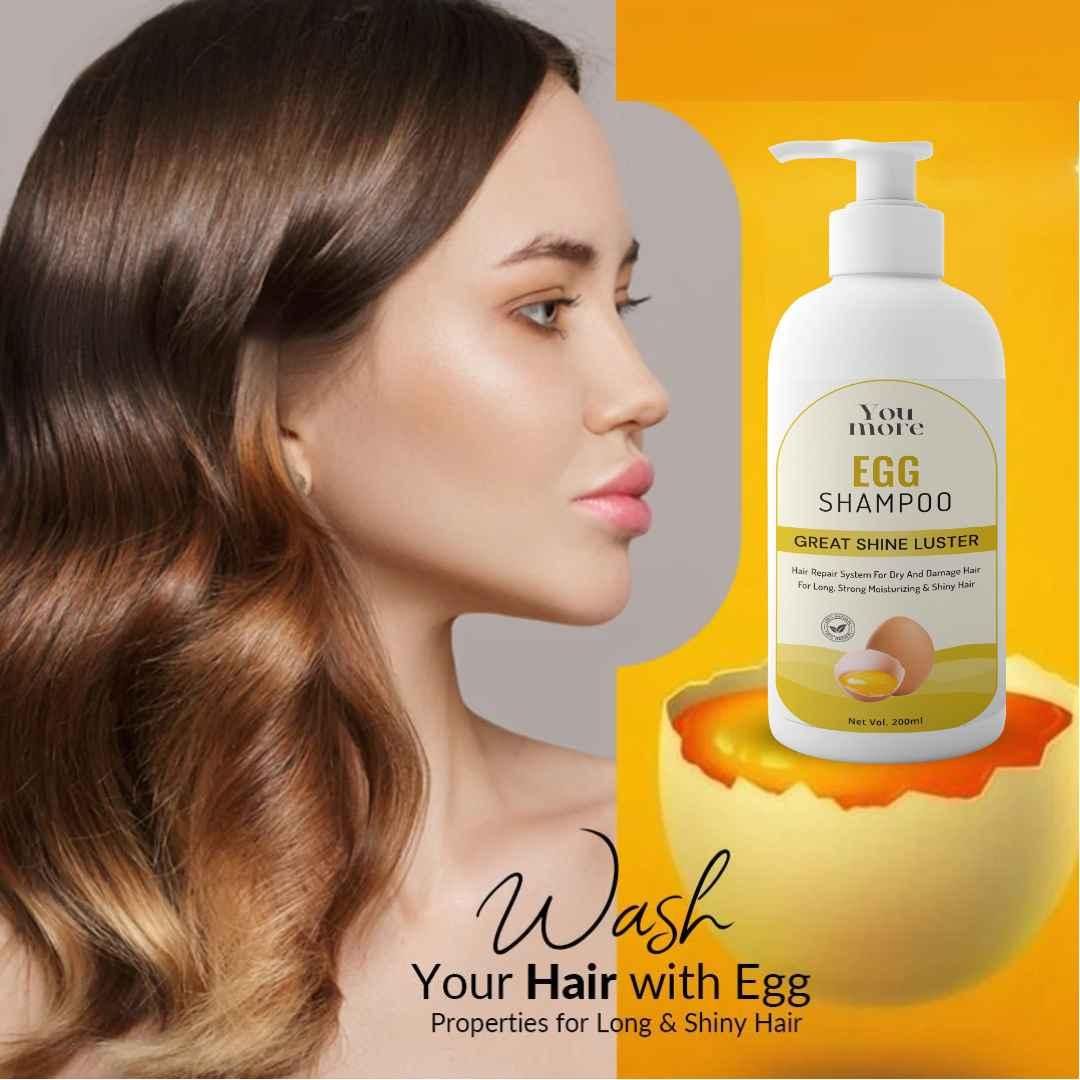 Egg Shampoo with Natural Proteins