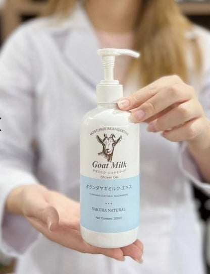 Goat Milk 28-day Whitening Shower Gel (Pack of 2)