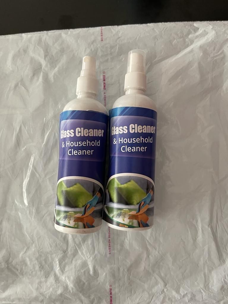 Glass Cleaner & Household Cleaner (Pack of 2)