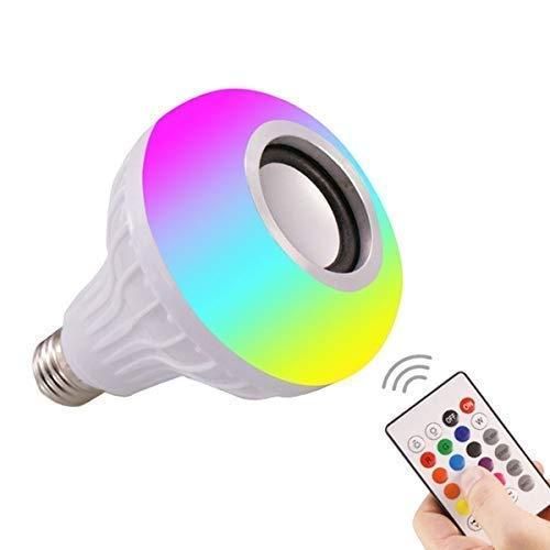 LED Bulb With Bluetooth Speaker Music Light