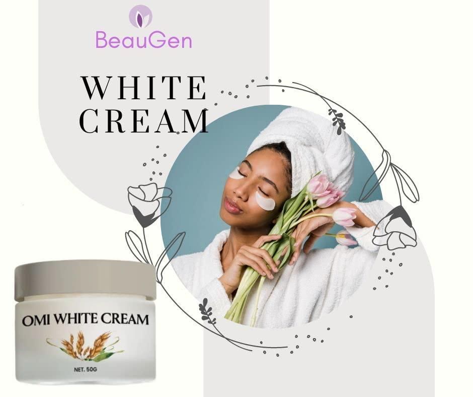 Omicare Organics Skin Glow and Whitening Cream, 50 gm (Pack of 2)