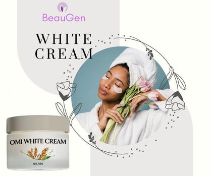 Omicare Organics Skin Glow and Whitening Cream, 50 gm (Pack of 2)