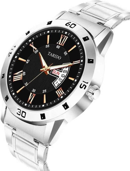 SILVER Analog Watch - For Men