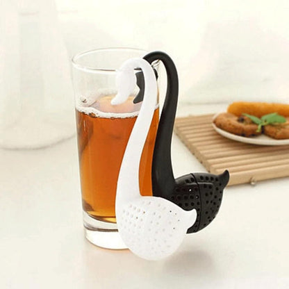 Tea Strainer Swan Diffuser