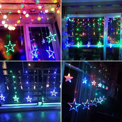 12 Star Led Curtain Lights