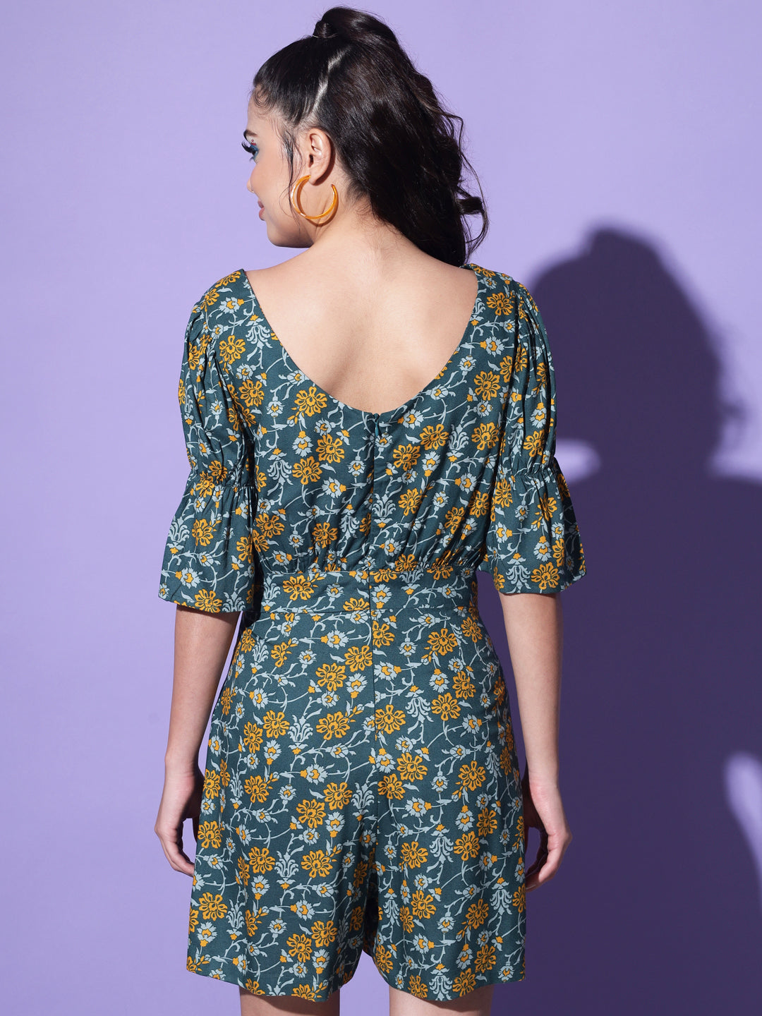 Women's Stylish  Printed Playsuit