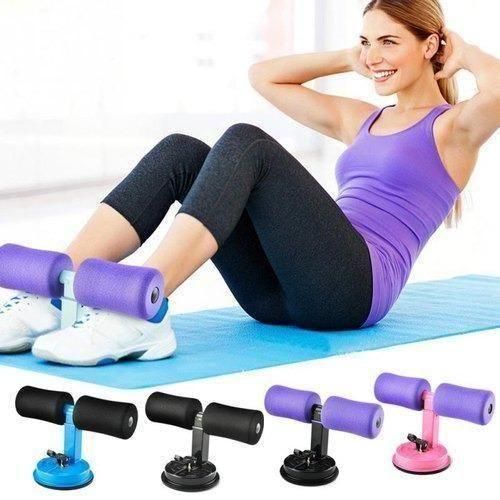 Sit-ups and Push-ups Assistant for Lose Weight Ab Exerciser Sit-up Bar (Multicolor)