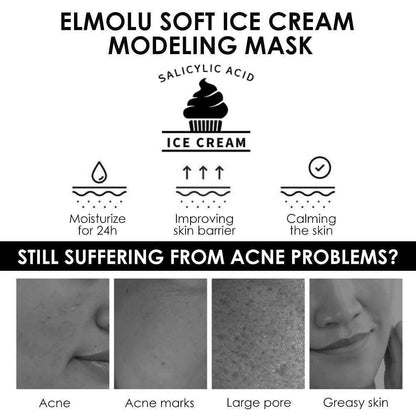 Ice Cream Anti-Aging Facial Mask