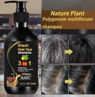 Black Hair Shampoo 3 in 1