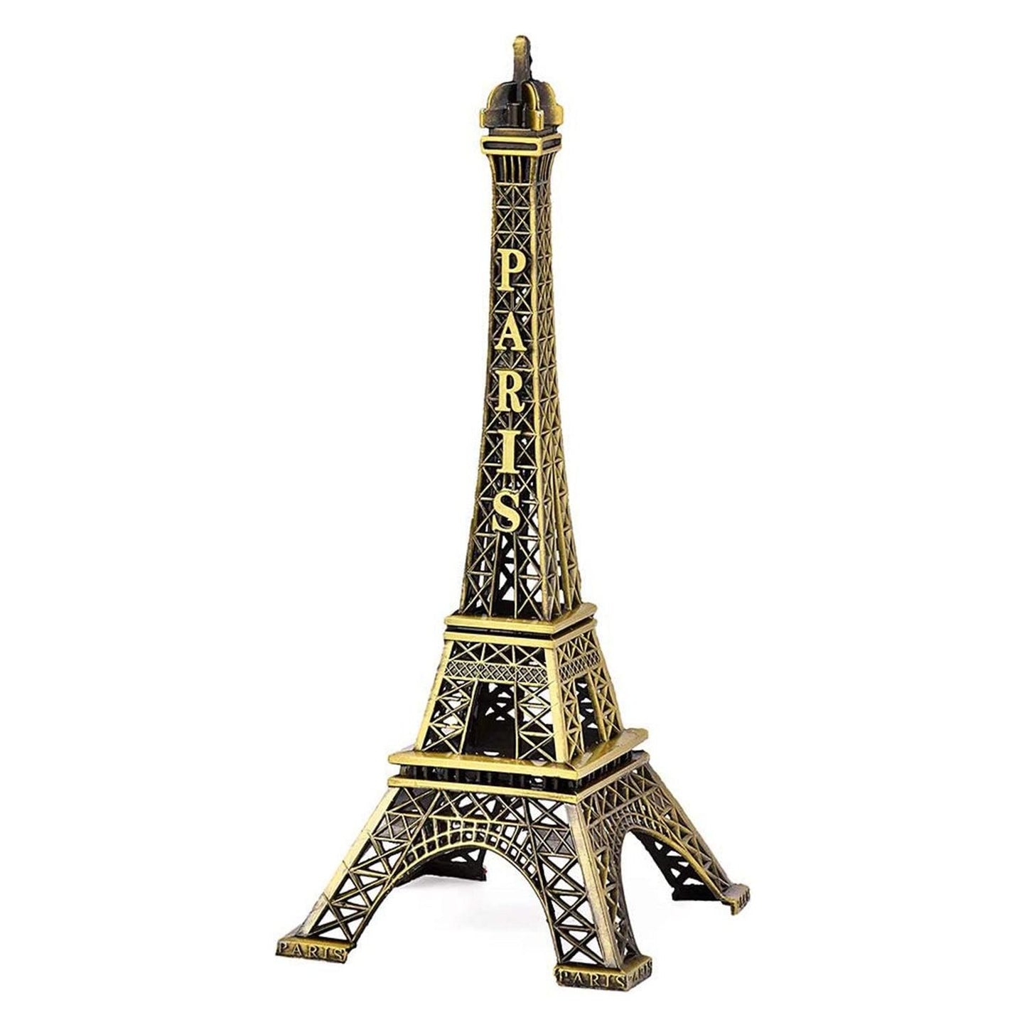 Antique Finish 3D Metal Paris Eiffel Tower