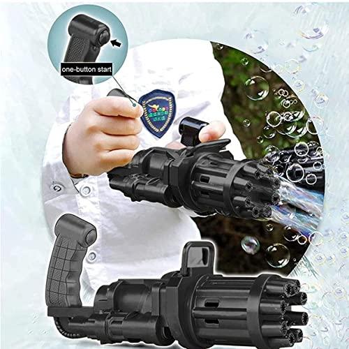 Rocket Launcher Electric Bubble Machine Gun for Toddlers