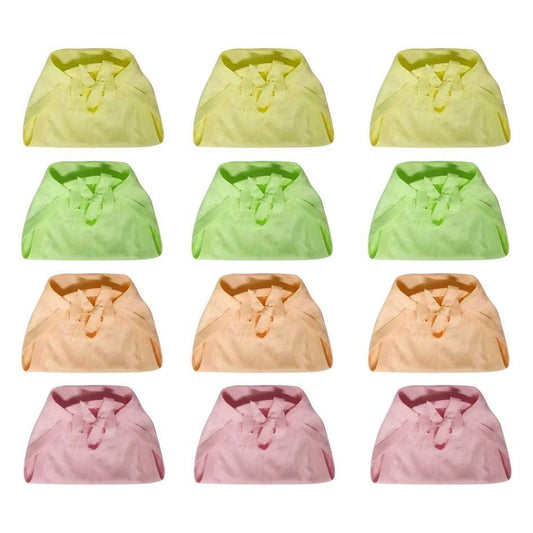 Kids Solid Nappy Set (Pack of 12)