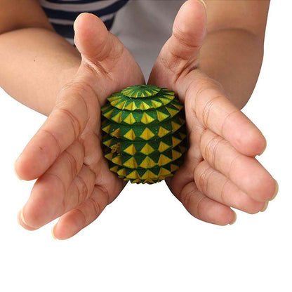 Wooden Ball Hand Roller Palm Massager 1pc