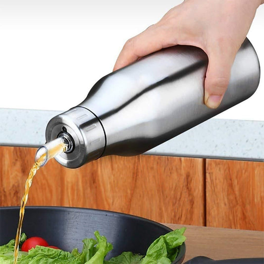 Stainless Steel Oil Dispenser Bottle (1000 ml)