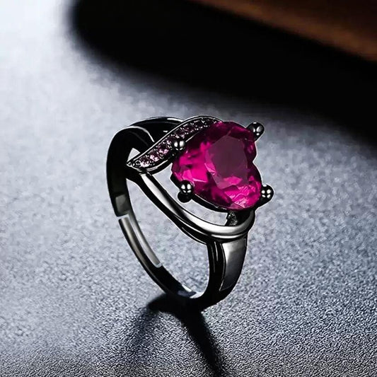 Heart Shape Diamond Ring for Girl And Women