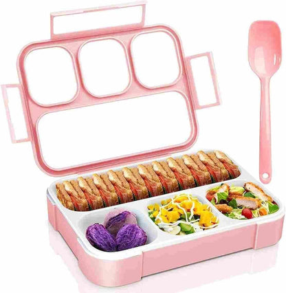 Leak Proof 4 Compartment Lunch Box
