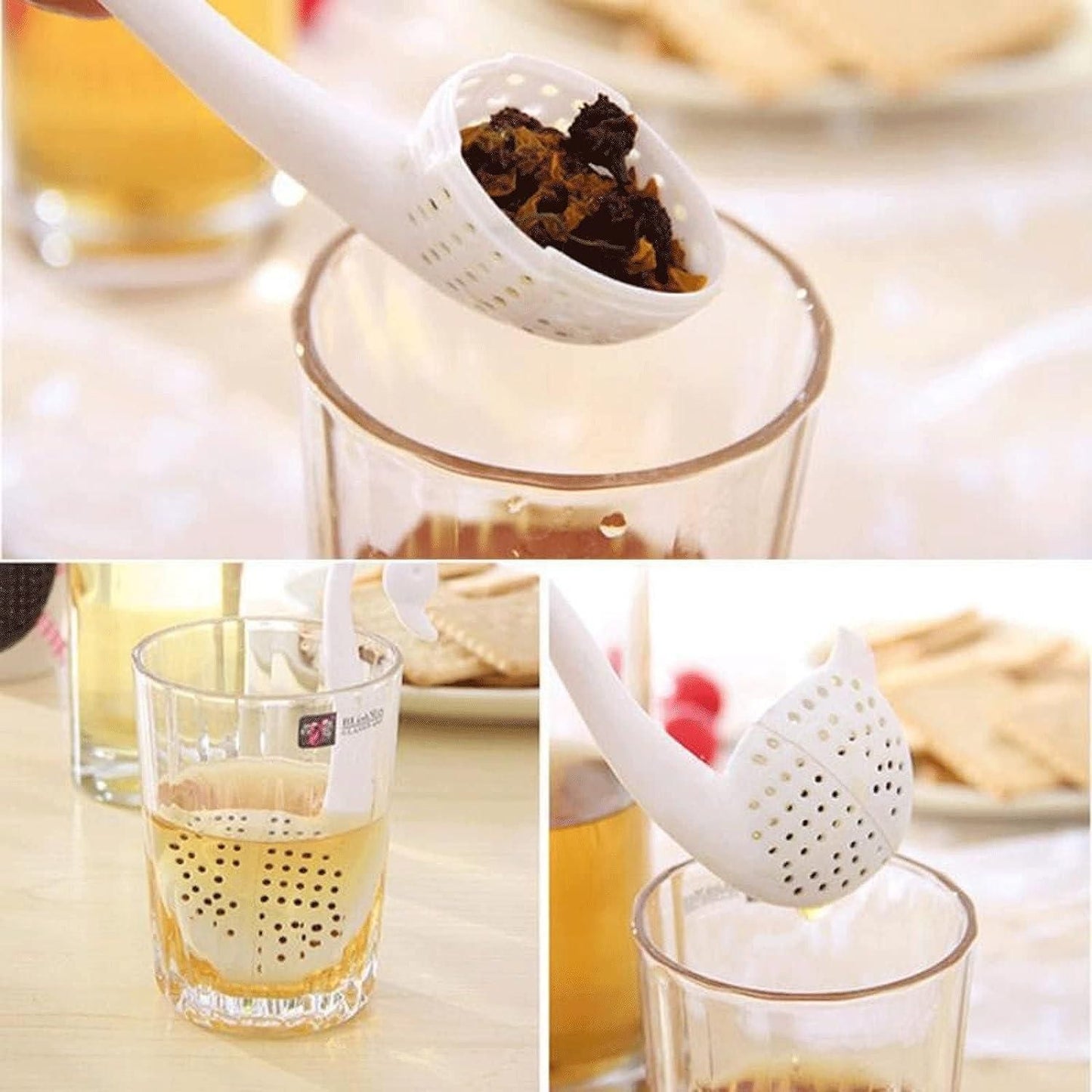 Tea Strainer Swan Diffuser