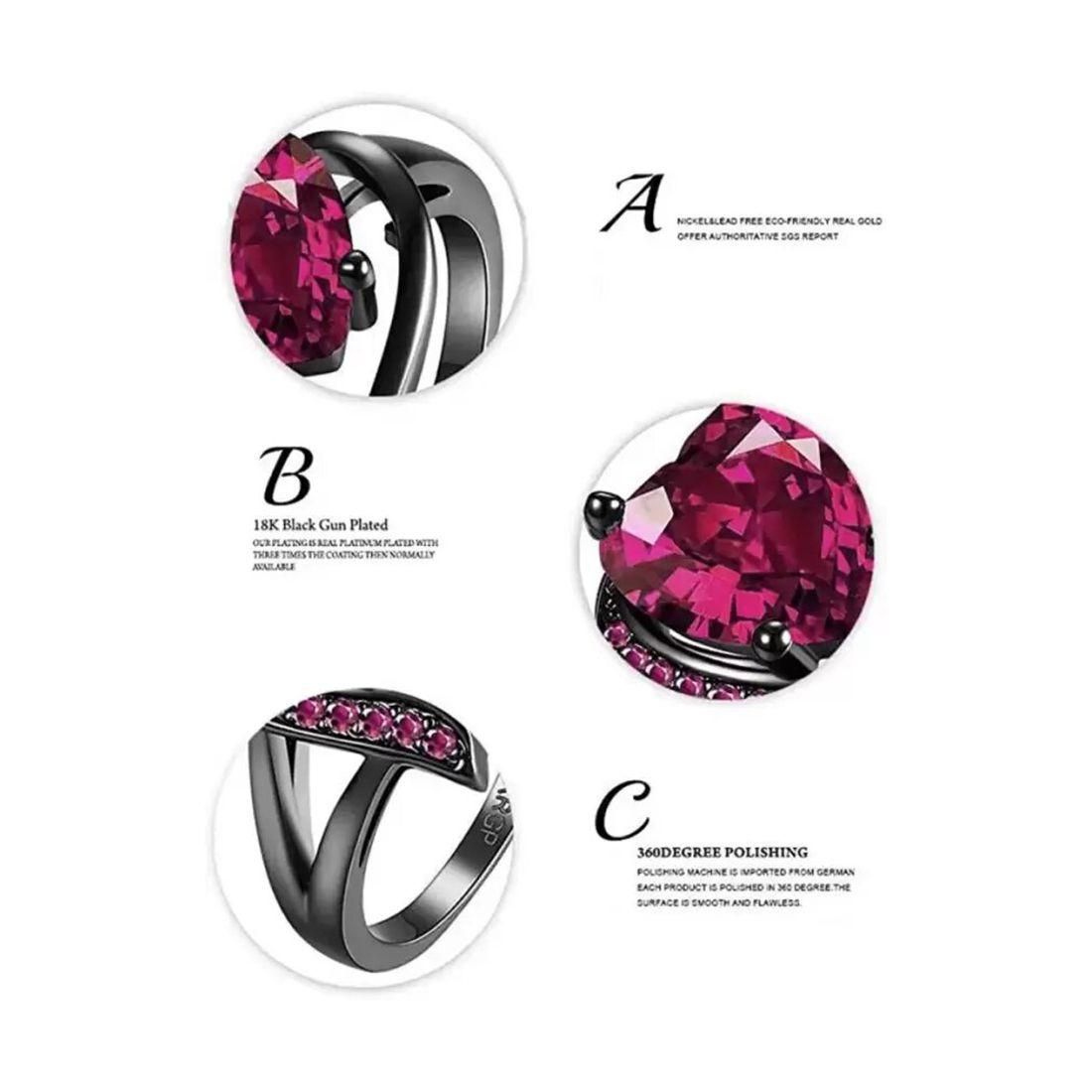 Heart Shape Diamond Ring for Girl And Women