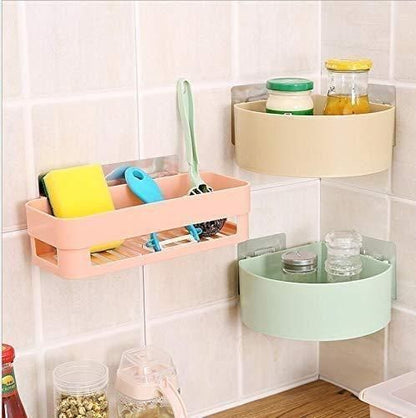 Triangle Wall Mount Storage Basket Combo Pack