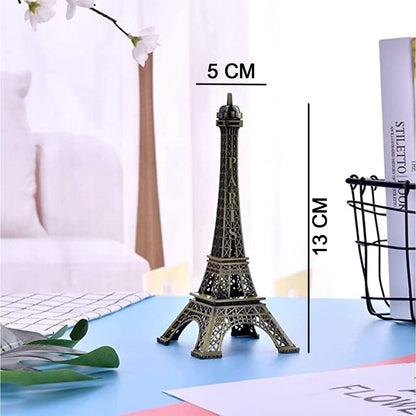 Antique Finish 3D Metal Paris Eiffel Tower
