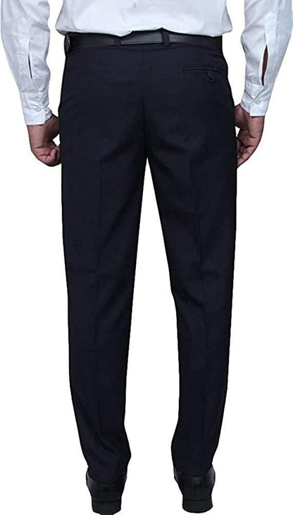 Cotton Solid Regular Fit Mens Formal Trouser