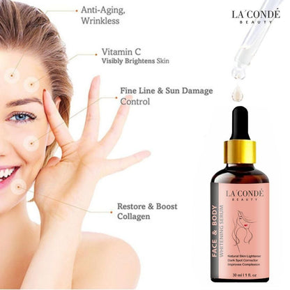 La'Conde Face and Body Skin Whitening Serum