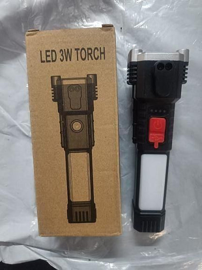 Multifunctional Work Portable LED Flashlight