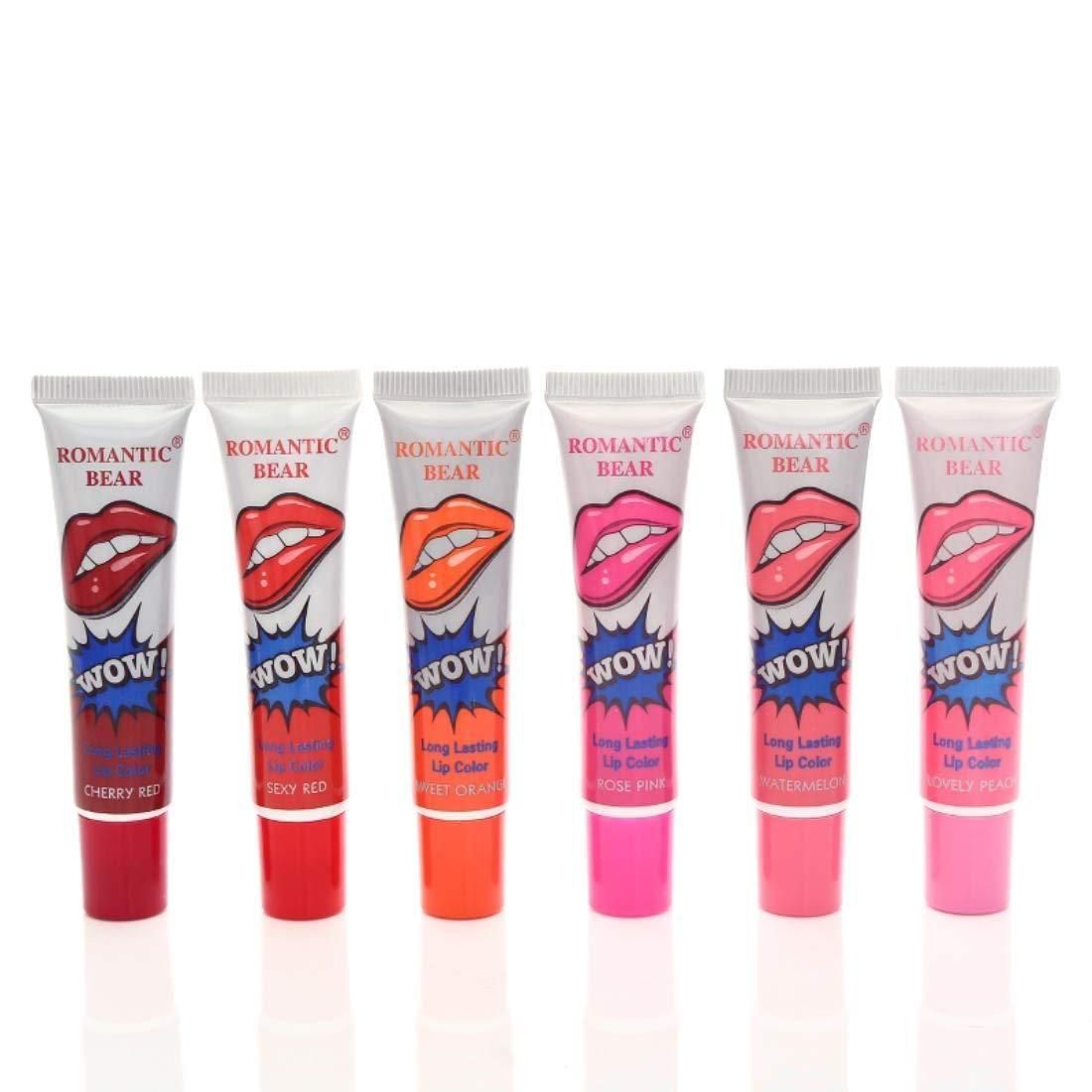 Beauty Red Wow Makeup Matte Lip Gloss